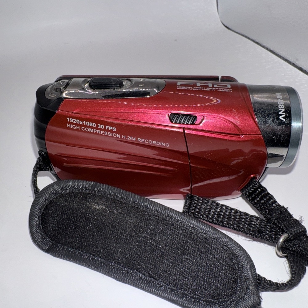 UsedMinolta MN88V 24MP/1080p‎ HD IR Night Vision Digital Camcorder w/ 16GB Parts - Picture 3 of 10